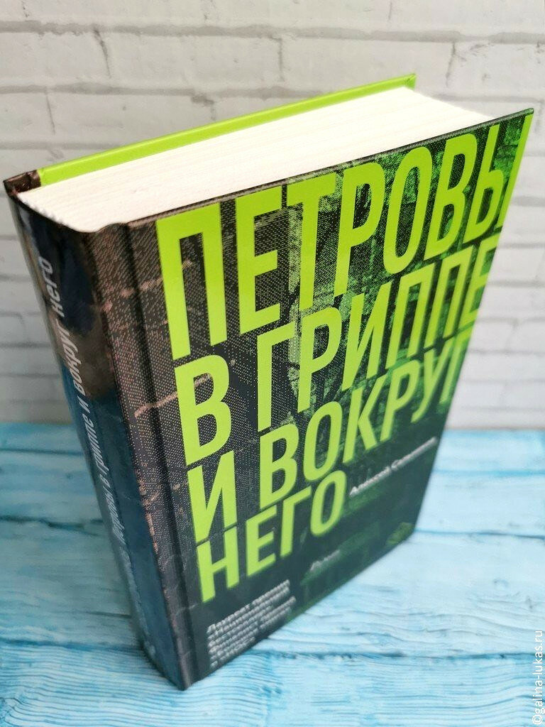 Книга &quot;Петровы в гриппе и вокруг него&quot;. Фото автора